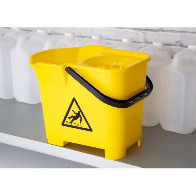 Seau essoreur code couleur jaune Jantex - Image 8
