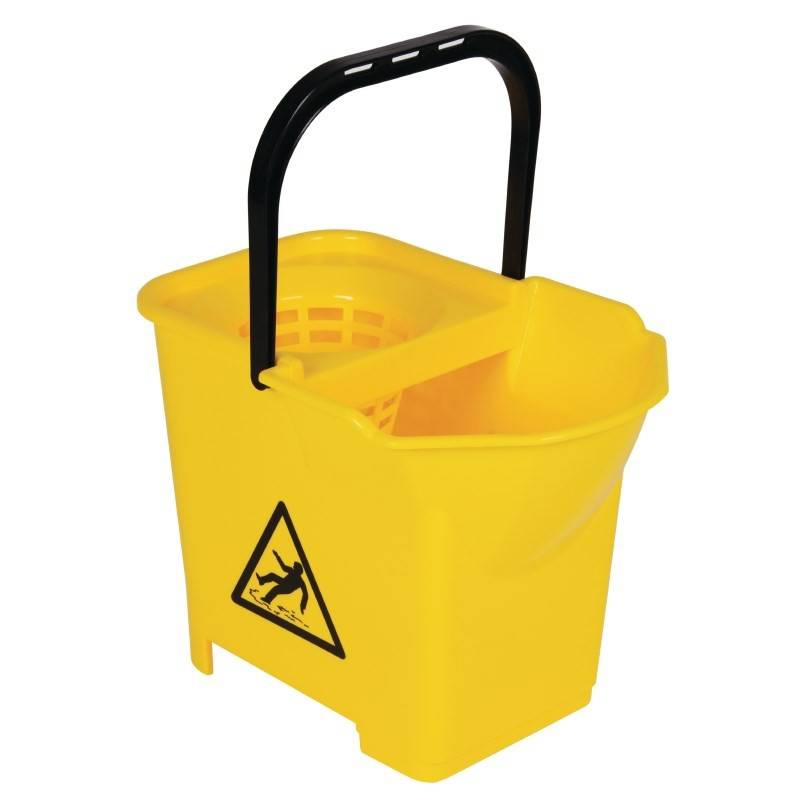 Seau essoreur code couleur jaune Jantex - Image 1