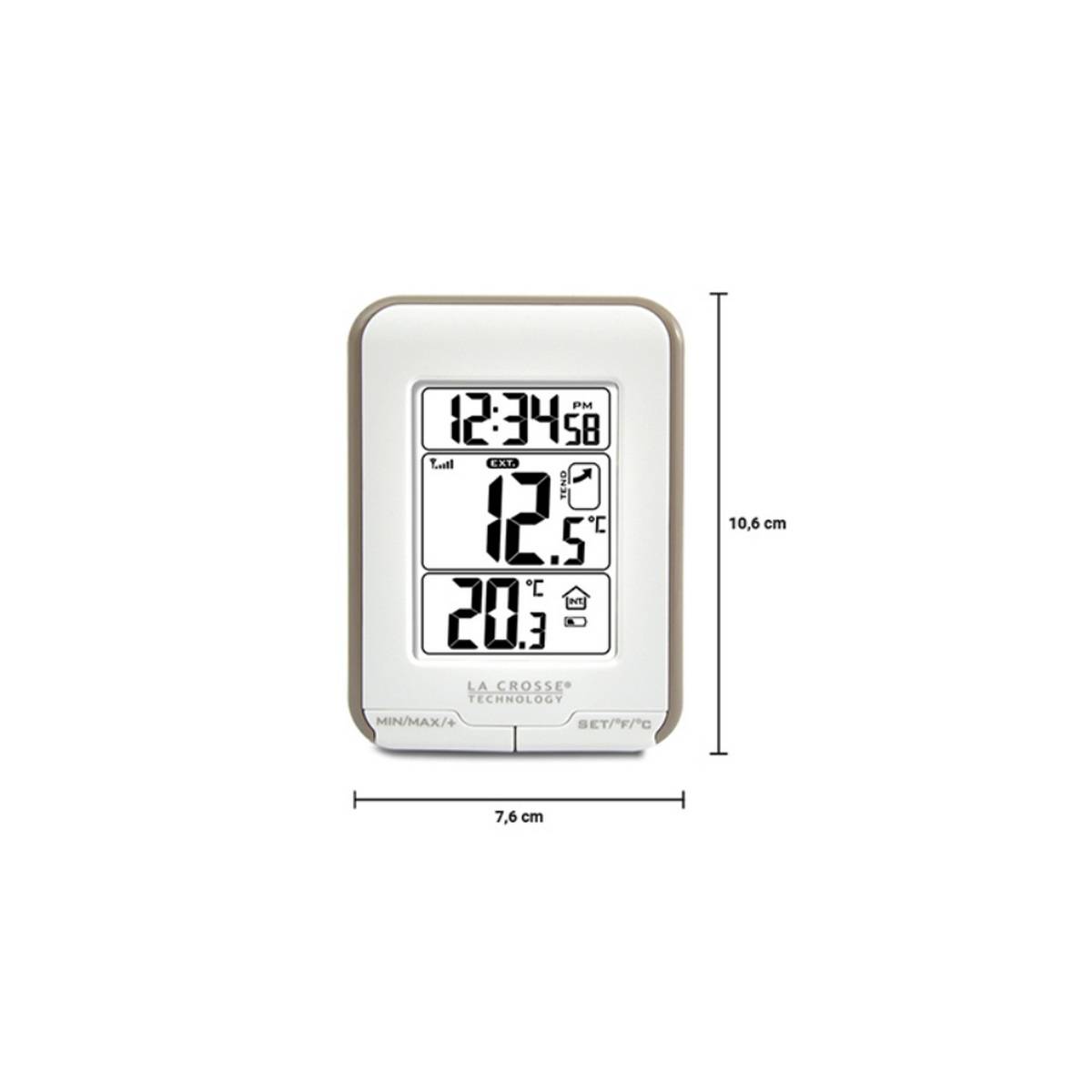 La Crosse Technology - Station météo blanc WS6810WHI-TAU La Crosse Technology - Image 3
