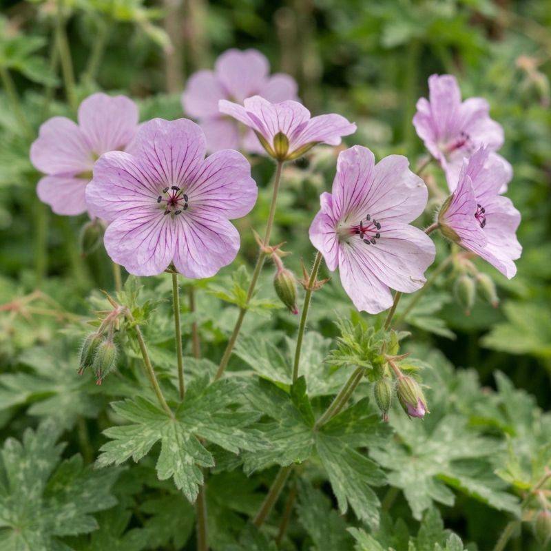 3 Géraniums 'Joy' (Geranium 'Joy') - Lot de 3 vivaces - Pépinières Naudet