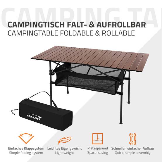 Table De Camping Pliante Noire, 118 X 55 X 64,5 Cm, Plateau De Table Enroulable En Aluminium Avec Sac De Transport 668d37f0af0eada9b2171869 Table De Camping Pliante Noire, 118 X 55 X 64,5 Cm, Plateau De Table Enroulable En Aluminium Avec Sac De Transport 668d37f0af0eada9b2171869
