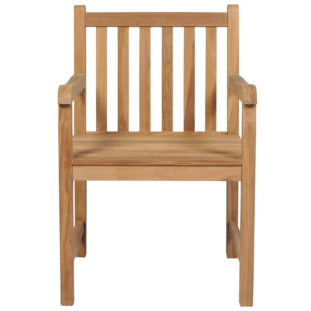 PANGIVO - Chaise de jardin bois teck rouge 58 x 60 x 90 cm - PANGIVO - Image 3