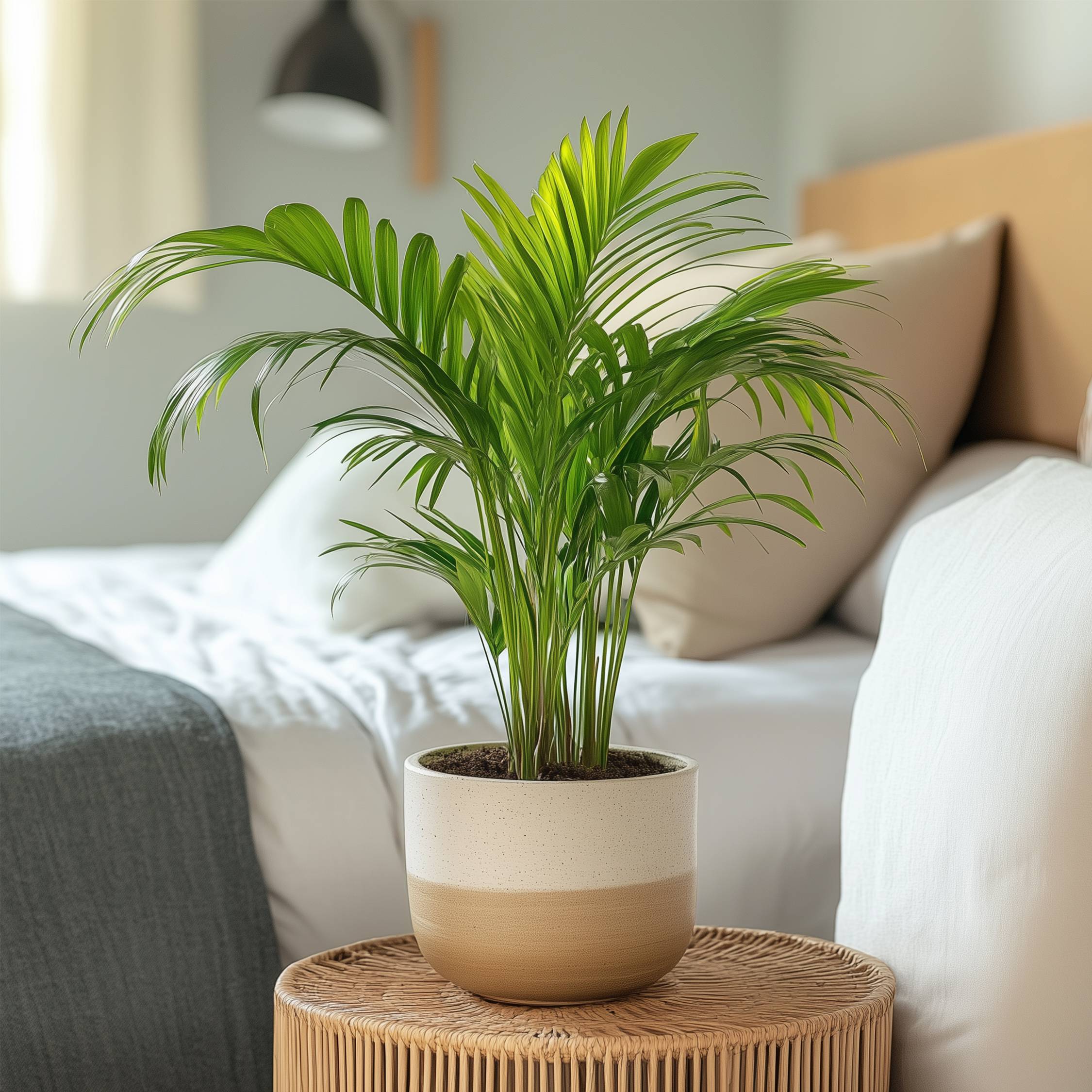Palmier areca - Set de 2 - Dypsis lutescens - Hauteur 30-45cm - ⌀12cm - Image 2