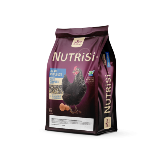 Gasco - Alimentation poules Nutrisi Menu Pondeuses - 8kg