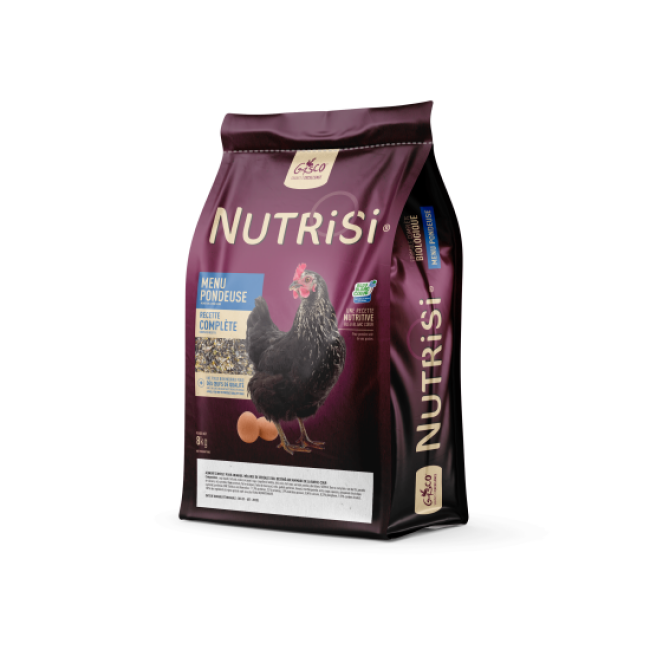 Gasco - Alimentation poules Nutrisi Menu Pondeuses - 8kg