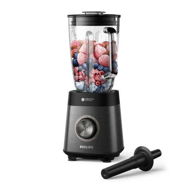 Philips - Bol mixeur Philips HR3040/00 Noir 1200 W 2 L