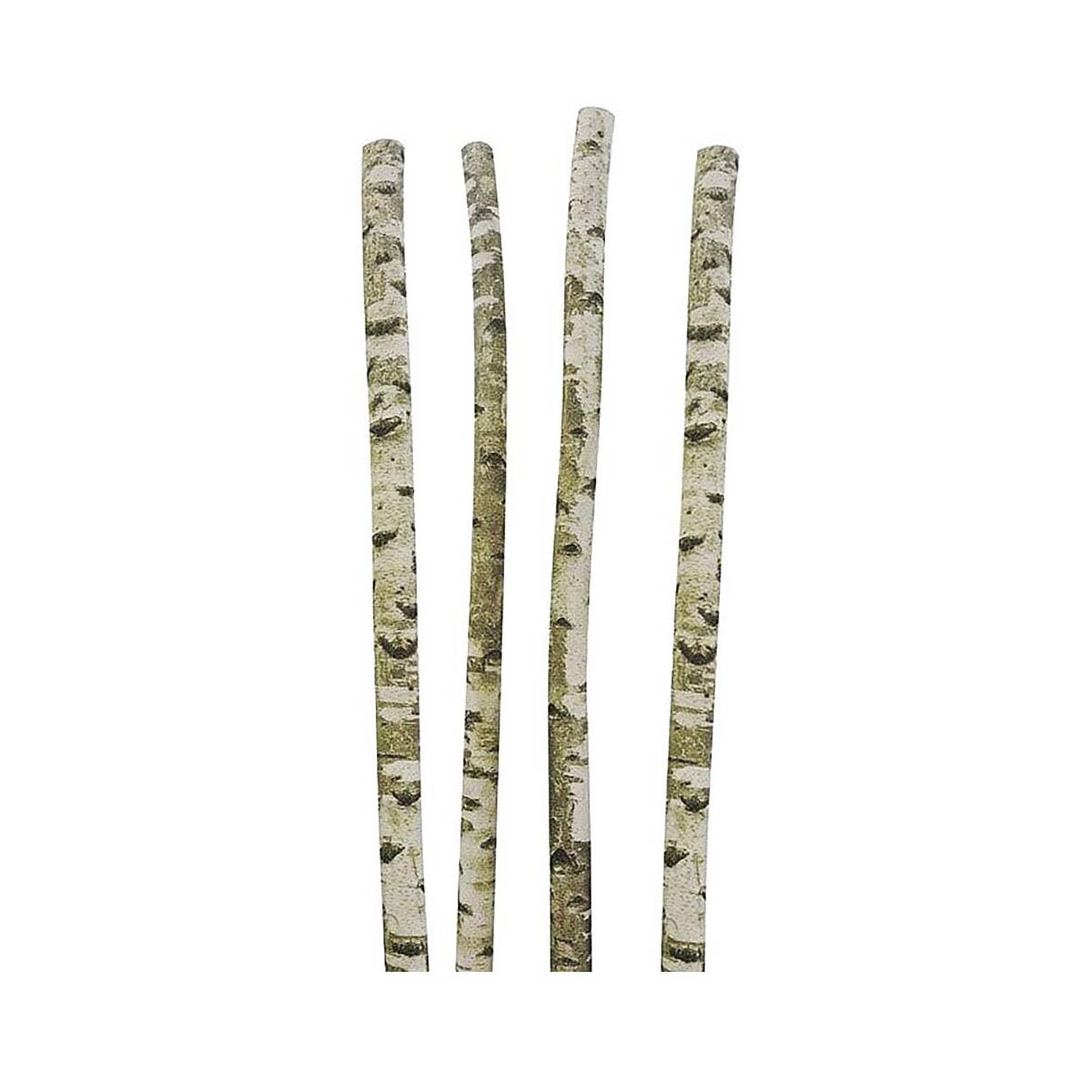 Aubry Gaspard - Troncs de bouleau décoratifs (Lot de 4) - Image 1