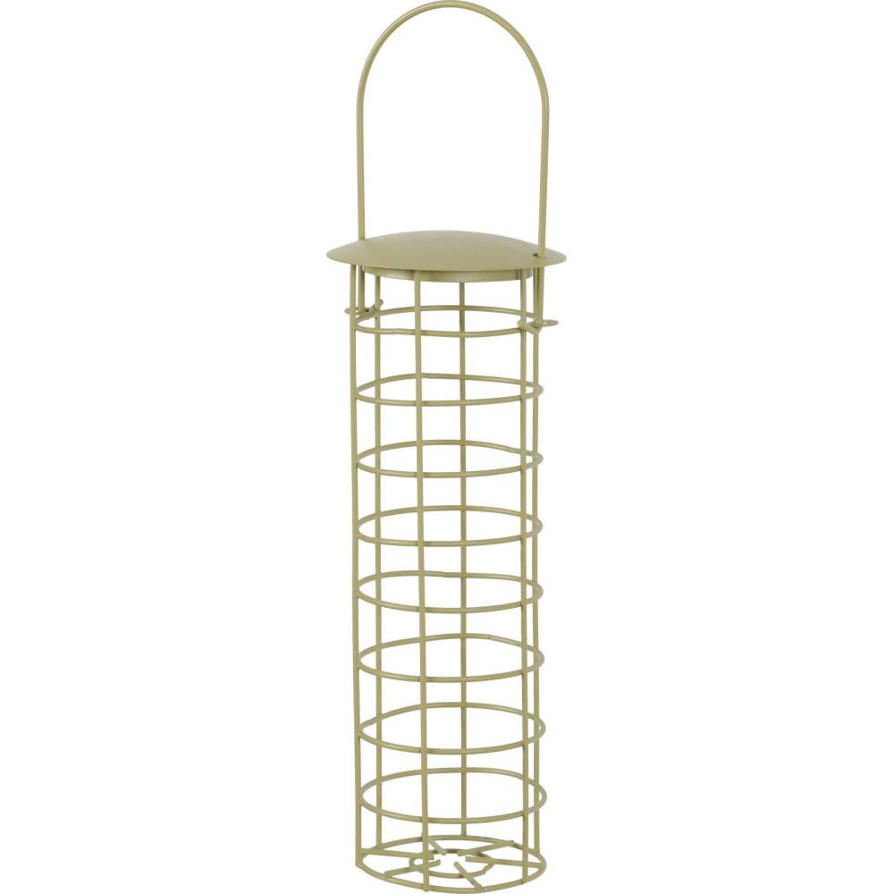 Distributeur à boules de graisse vert, ø 9 x 32 cm pour oiseaux. - Image 1