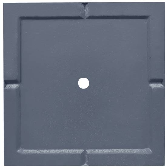 Beliani - Cache-pot d'extérieur Fibre d'argile Gris DION - 40x40x77- Beliani - Image 6