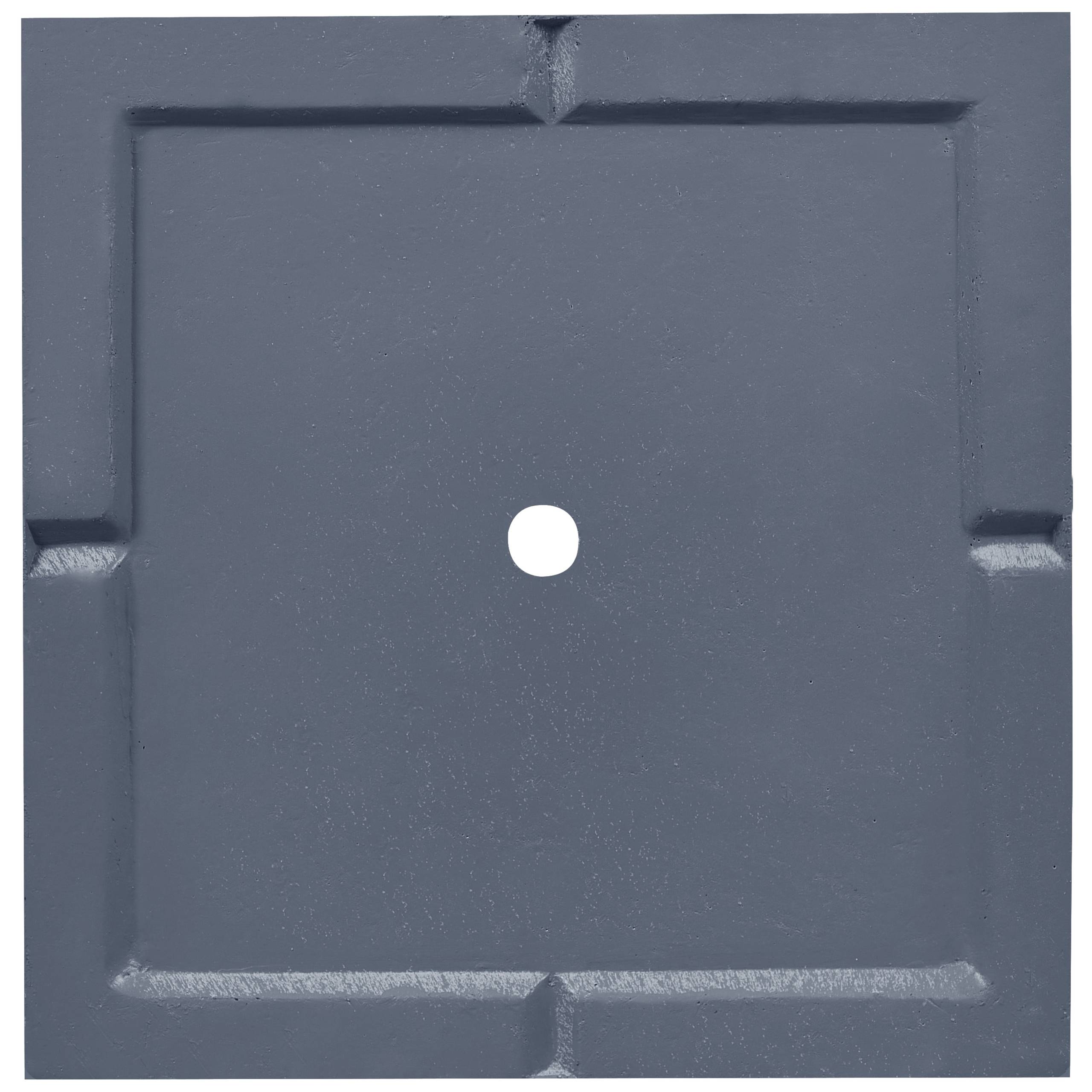Beliani - Cache-pot d'extérieur Fibre d'argile Gris DION - 40x40x77- Beliani - Image 6