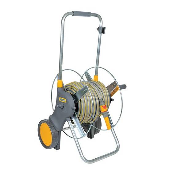 Hozelock - Grand dévidoir chariot métallique pour tuyau d’arrosage 25m 15mm HOZELOCK - Image 1