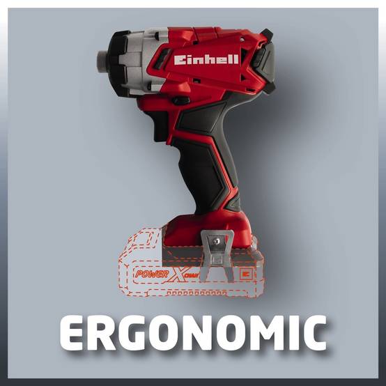 Einhell - Visseuse clé à chocs à percussion EINHELL 18V Power X-Change - Sans batterie ni chargeur - TE-CI 18/1 Li-Solo - Image 6