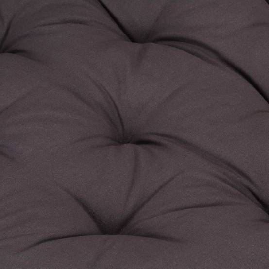 Coussin de sol pour palette Coton Décoratif pour Salon Jardin Anthracite 120x40cm – ComfortXL Outdoor Living - Image 7