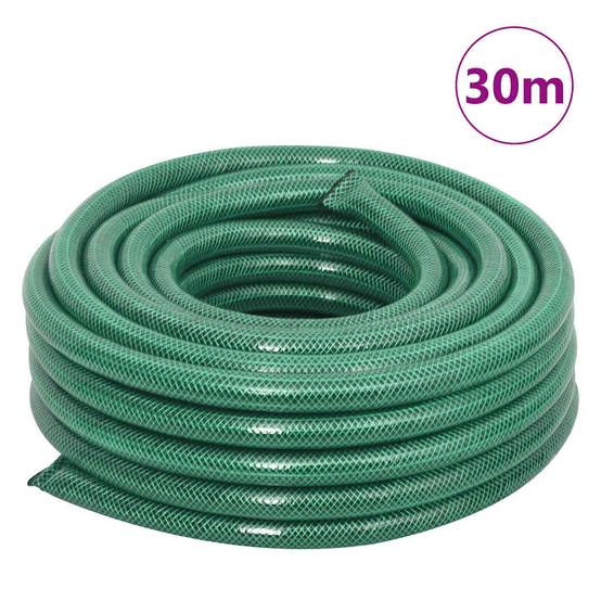 Chariot enrouleur avec tuyau acier et PVC vert 46 x 50 x 66 cm - PANGIVO - Image 10