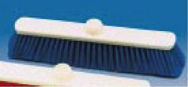Balai Polyester souple alimentaire bleu 38 cm - Lot de 10 - Thomas Brosserie