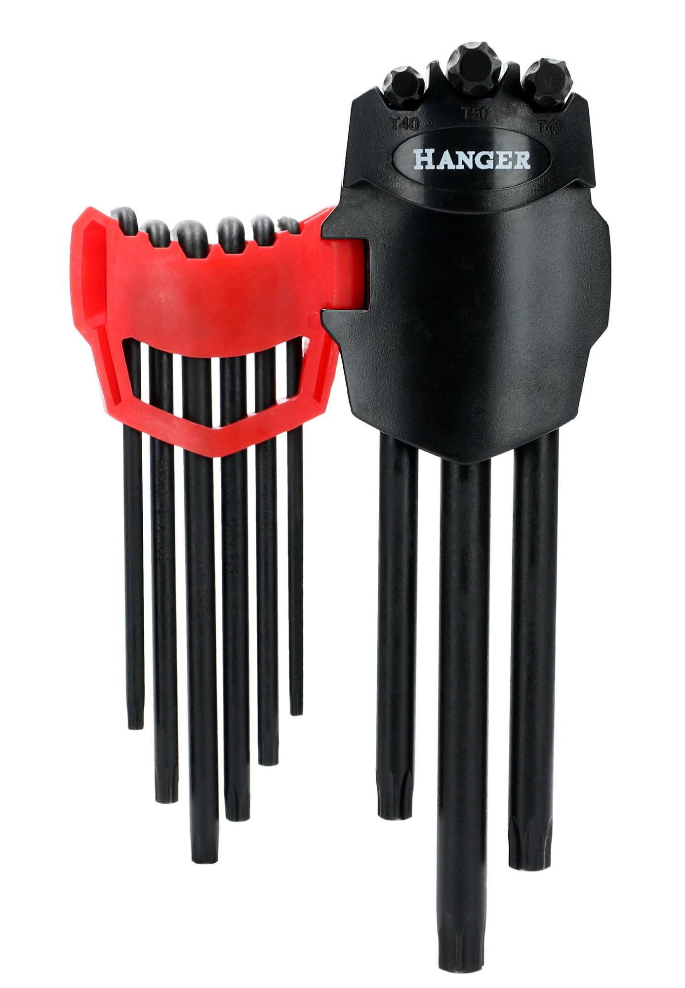 Jeu de 9 clés mâles étoiles noires - HANGER - 250118 - Image 3