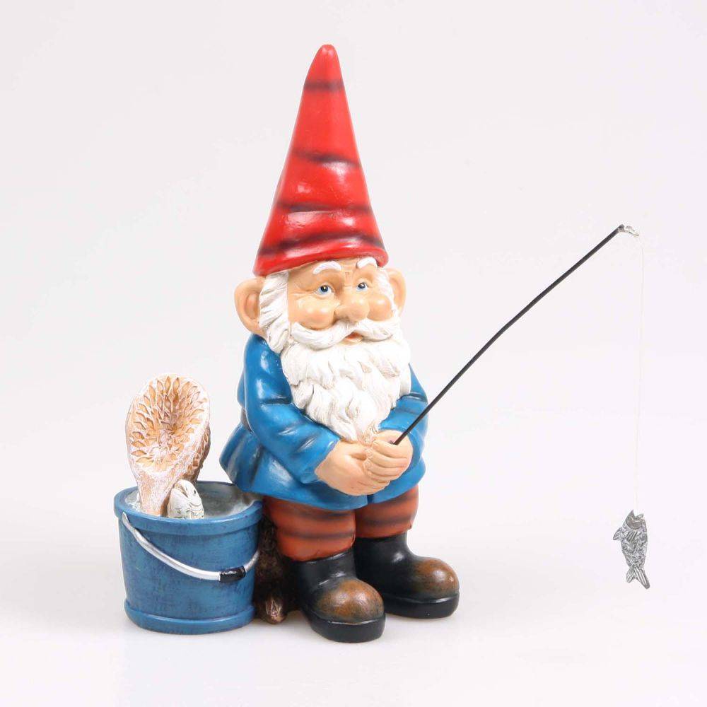 Sid - Gnome de jardin Pêche à la ligne - Image 4