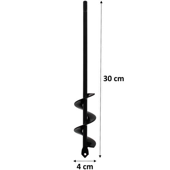 Gt Market - Forêt tarière Ø 4 cm pour perceuse et visseuse - Longueur 30 cm - GT MARKET - Image 2