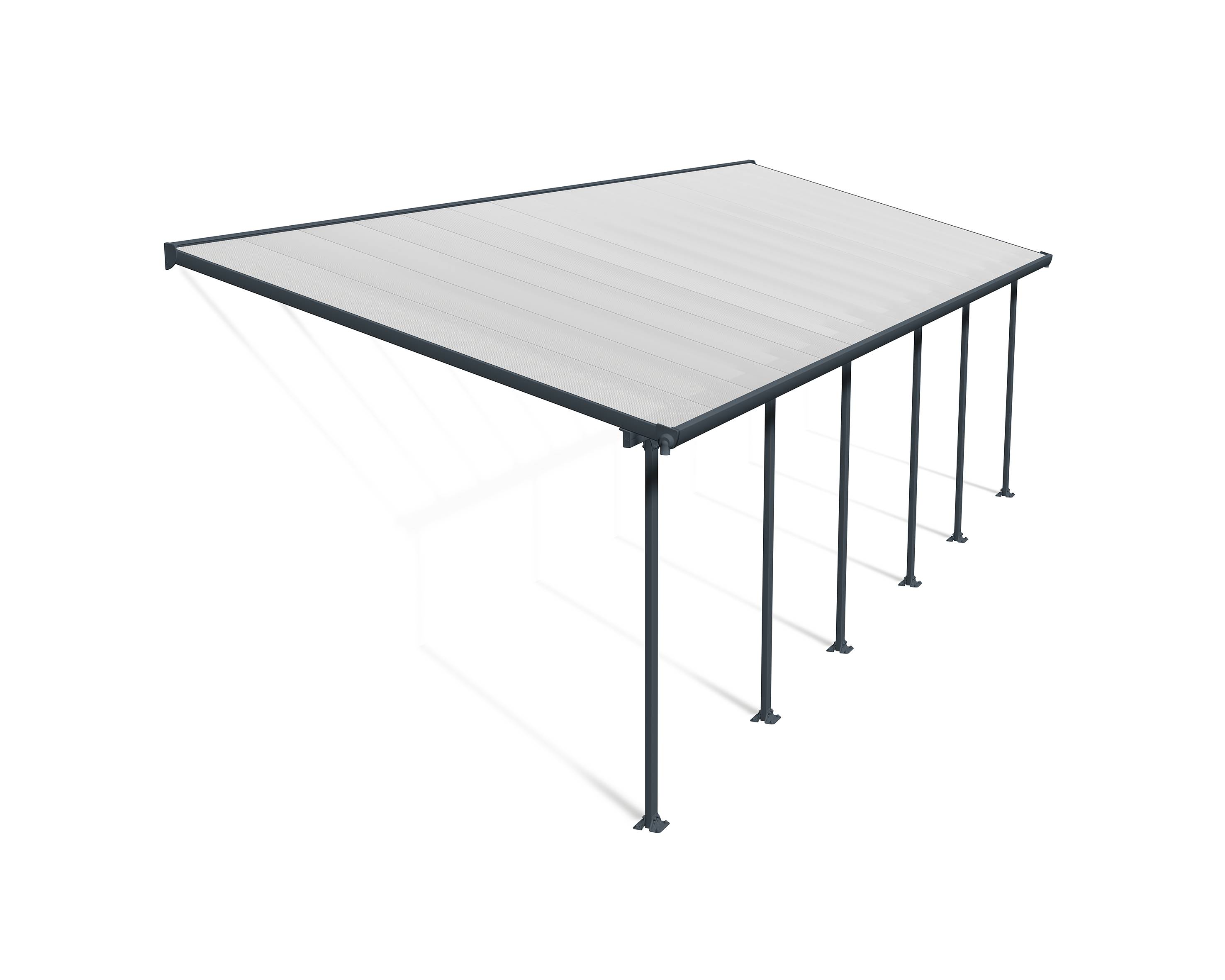Canopia - Canopia Pergola Feria 3X9,2 Grise - Image 1