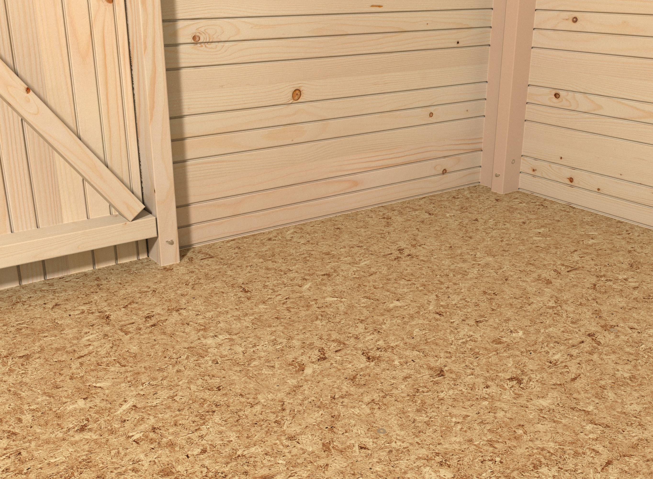 Decor et Jardin - Abri de jardin bois naturel avec plancher 4,86 m² ep. 12 mm Lopum - Décor et Jardin - Image 5