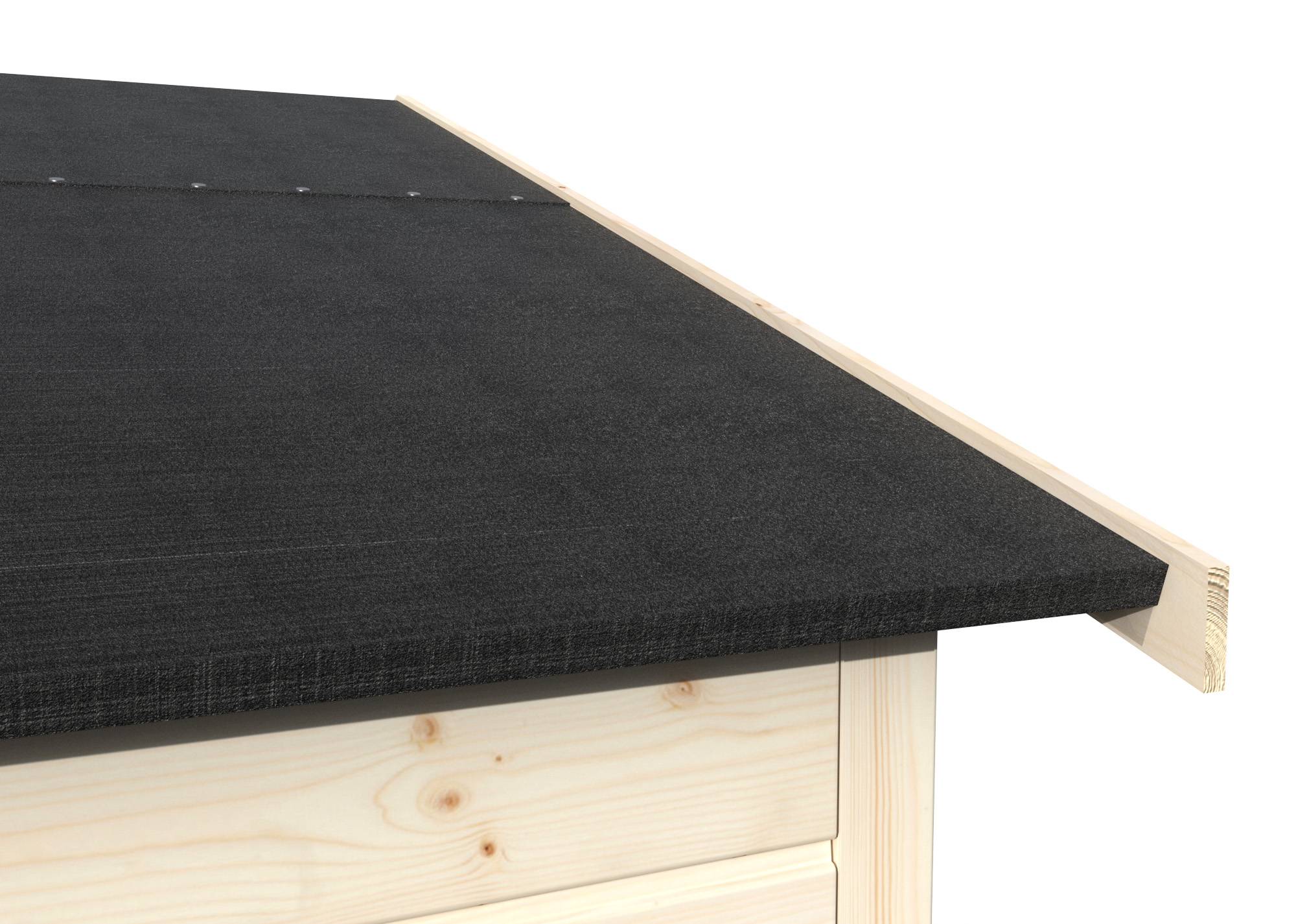 Decor et Jardin - Abri de jardin bois naturel avec plancher 4,86 m² ep. 12 mm Lopum - Décor et Jardin - Image 3