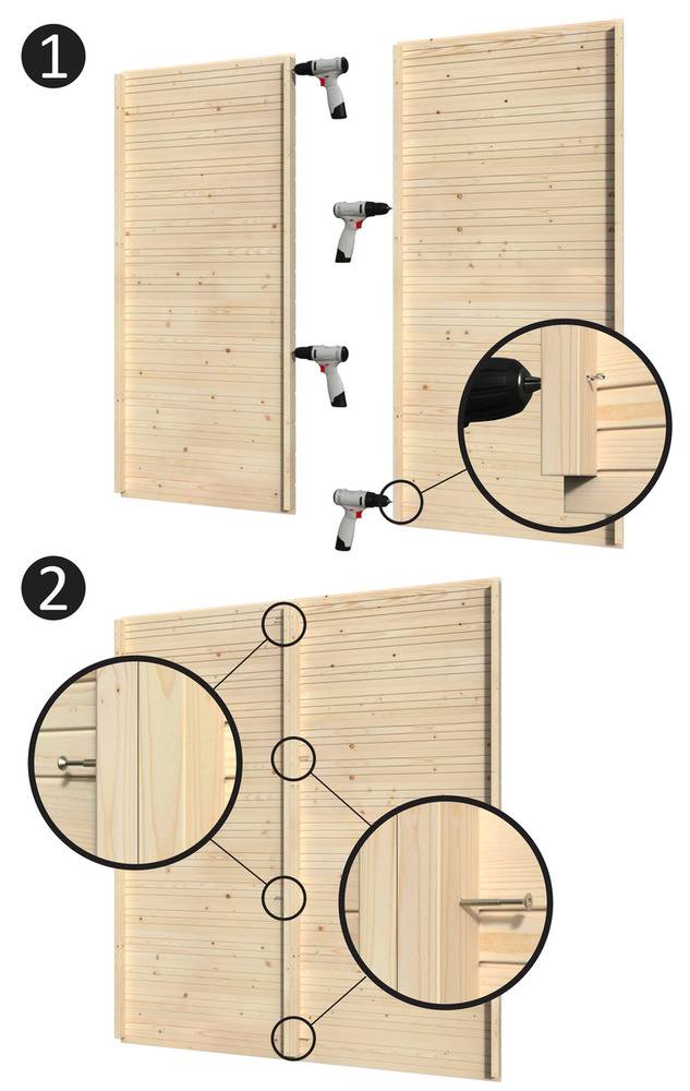 Decor et Jardin - Abri de jardin bois naturel avec plancher 4,86 m² ep. 12 mm Lopum - Décor et Jardin - Image 4