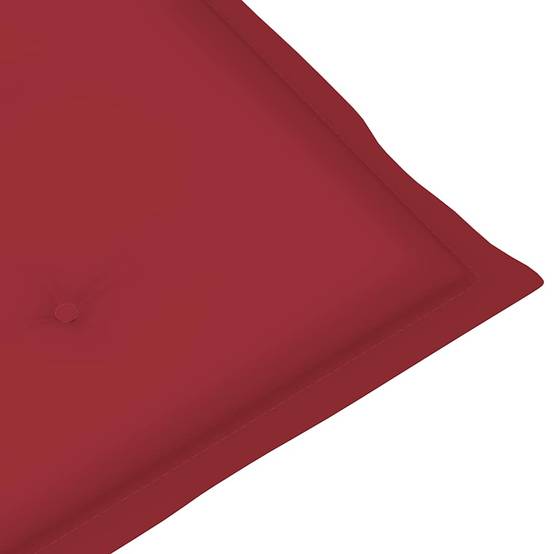 Chaise longue | Transat | Bain de soleil d'extérieur repose-pied et coussin Acacia solide - Image 9