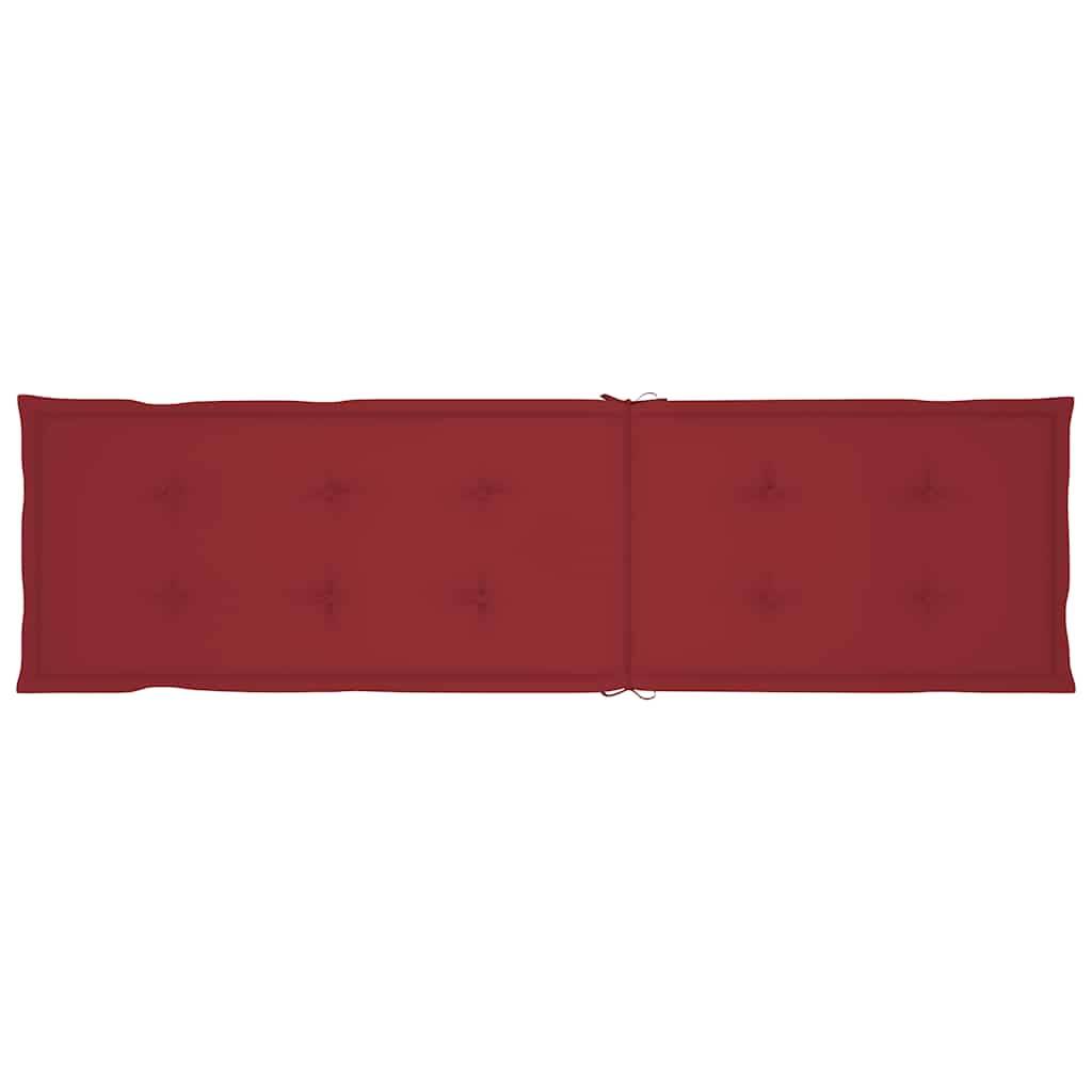 Chaise longue | Transat | Bain de soleil d'extérieur repose-pied et coussin Acacia solide - Image 8