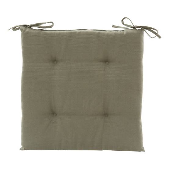 Hesperide - Galette de chaise Korai vert laurier 40x40cm Hespéride - Image 1