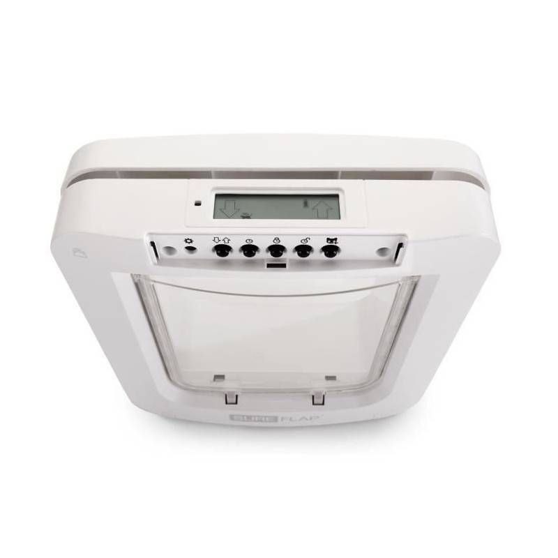 SUREFLAP - Sureflap Grande Chatiere A Puce Electronique Connect - Blanc - Pour Chat Et Chien - Image 3
