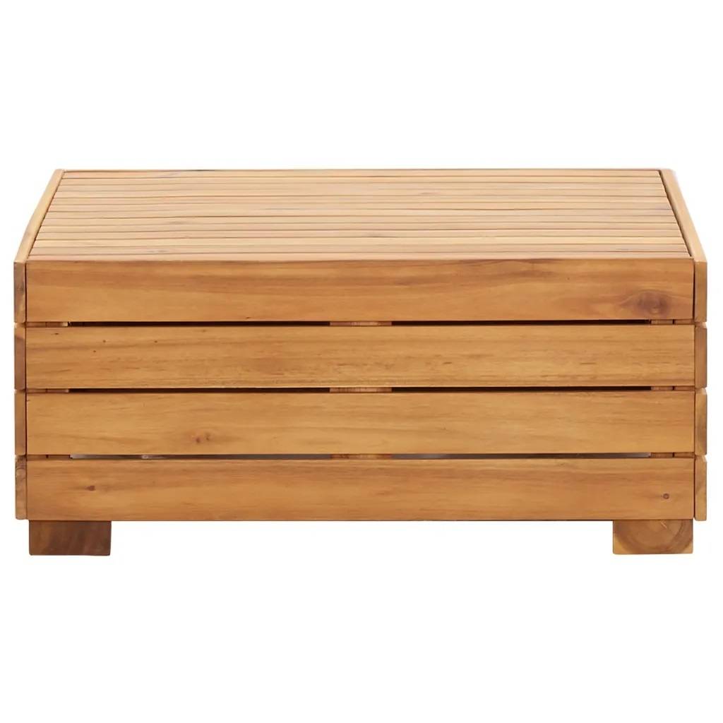 Vidaxl - Salon de jardin planches 8 pièces - vidaXL - Bois - Blanc - Image 4