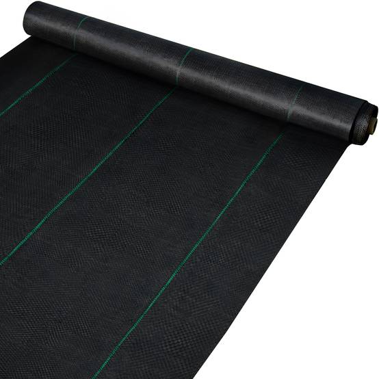 Vevor - VEVOR Toile anti-mauvaises herbes 91.4x2m (183m²), géotextile PP 3 oz, haute perméabilité, pour jardinage. - Image 1