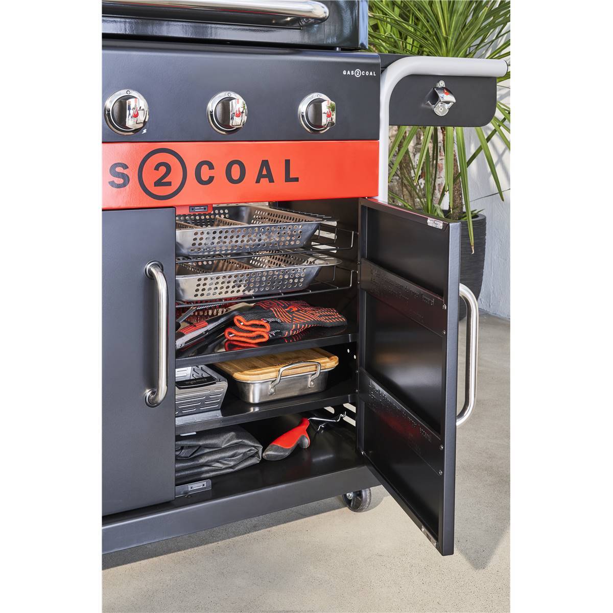 Char-broil - Tablette de Rangement Intérieur pour Barbecue Gas2Coal 2.0 Char-Broil - Image 4