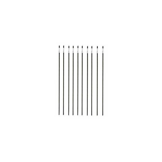 Lot de 10 Tuteurs Acier plastifié 150cm
