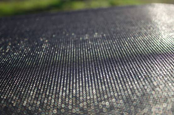 Dcb Garden - Lot de 6 chaises en aluminium et toile plastifiéee - Gris anthracite - C43 - Image 5