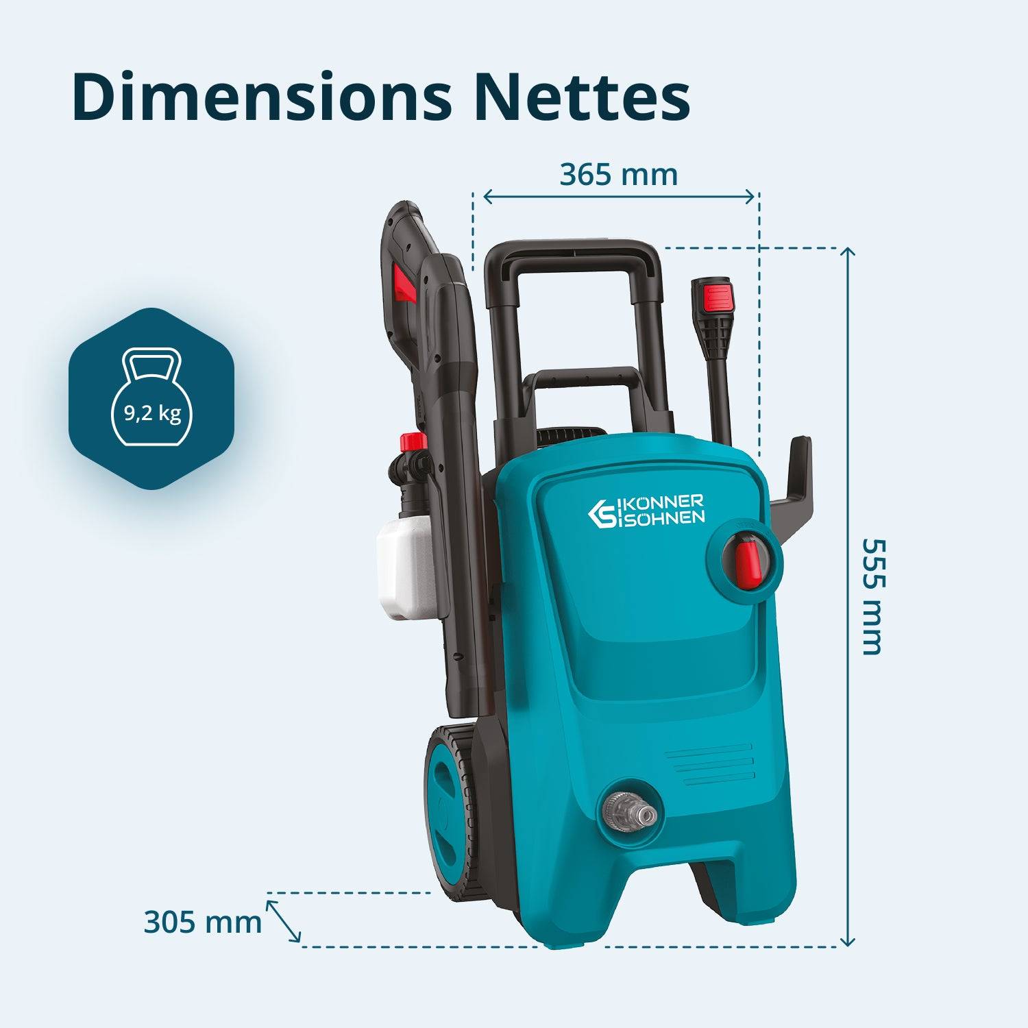 Nettoyeur haute pression Könner & Söhnen KS PW145V - Image 9