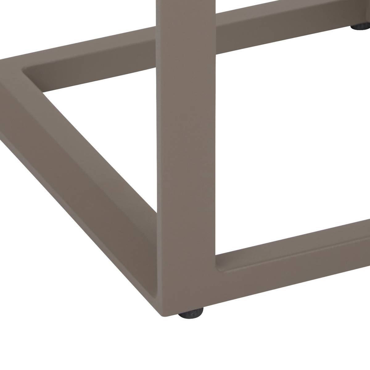 Hesperide - Table d'appoint de jardin Evasion 38x38cm café - Hespéride - Image 5