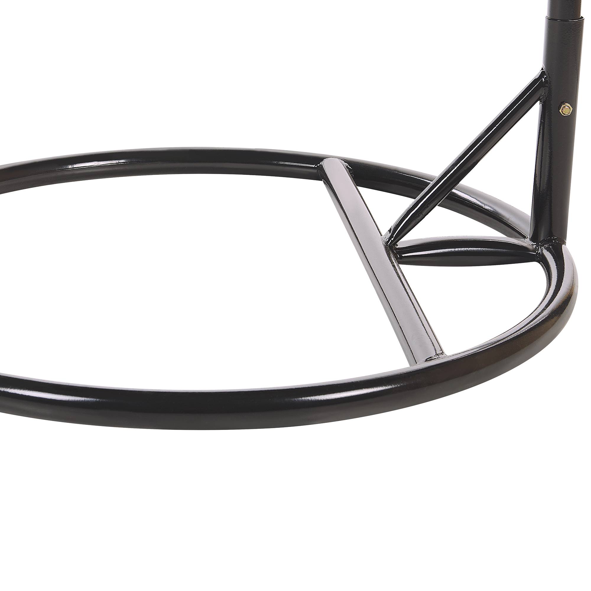 Beliani - Chaise porte-à-faux Polyrotin Gris ARSITA - 97x97x199- Beliani - Image 7