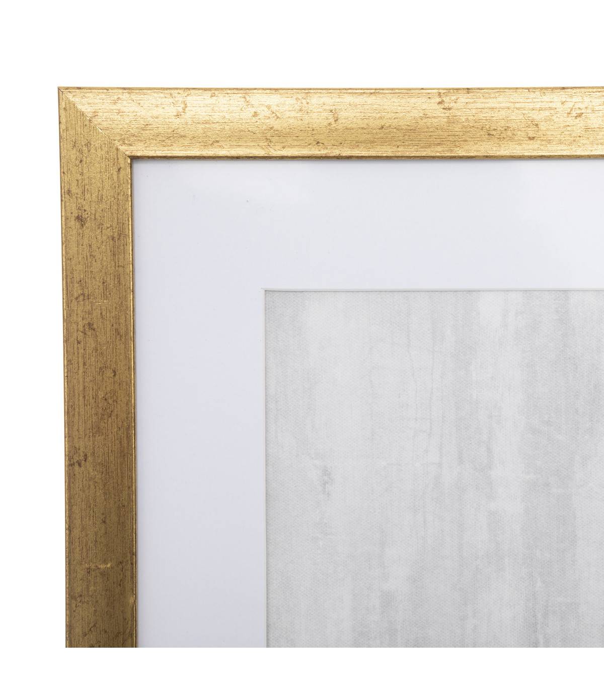 Atmosphera - Affiche encadrée Feuille dorée 50 x 70 cm - Image 5
