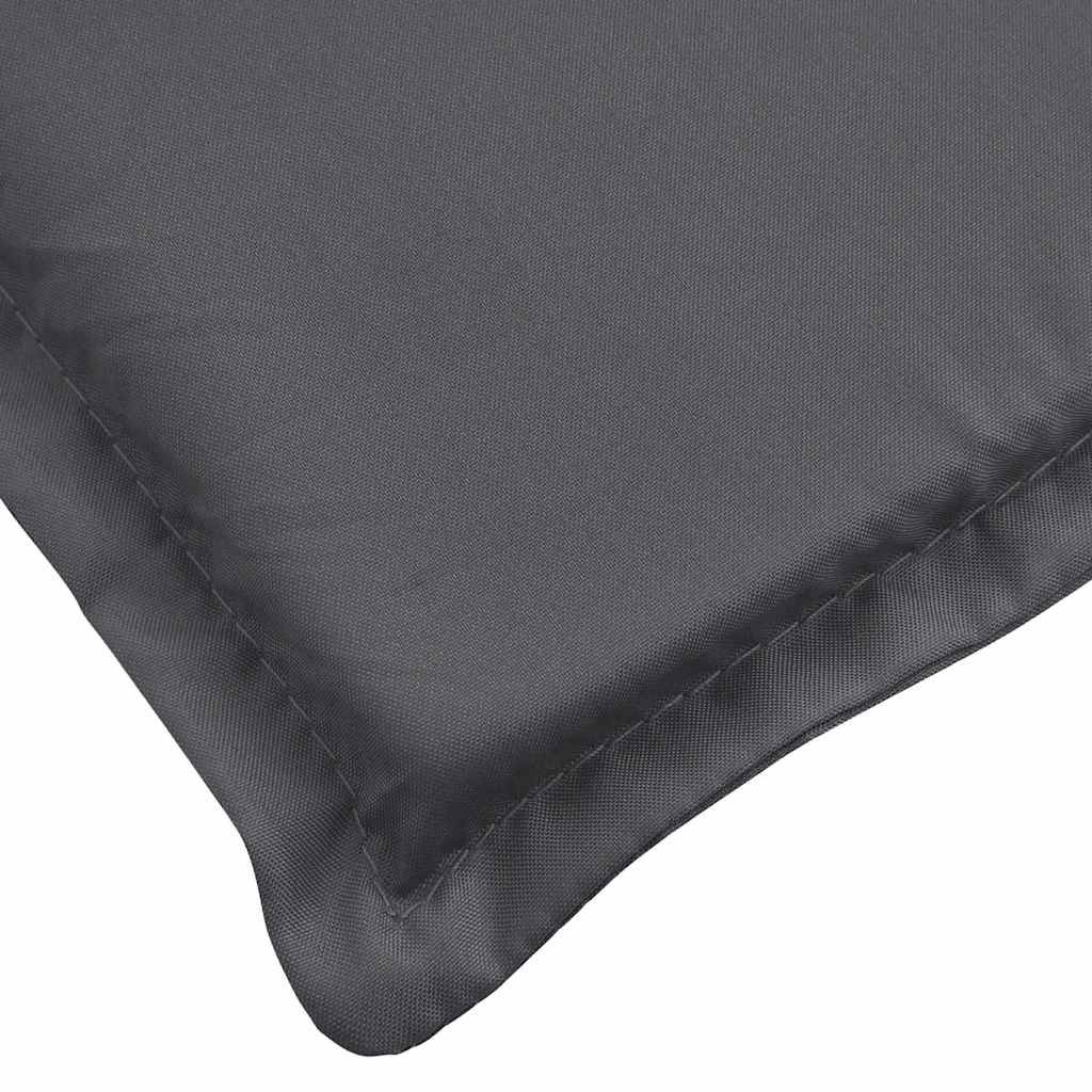 Coussin d'extérieur - Coussin de Bain de soleil - Coussin de Siège pour intérieur et extérieur anthracite 180x60x3 cm tissu oxford MP338 - Image 6