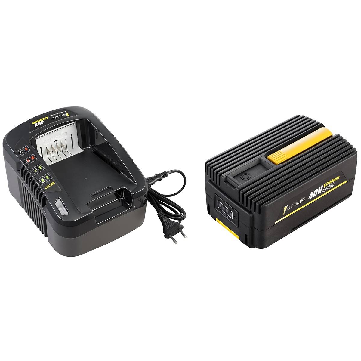 Gt Elec - Tronçonneuse sans fil à batterie, 40 V, guide 16 pouces, GT ELEC + batterie 4 Ah + chargeur - GT ELEC - Image 5