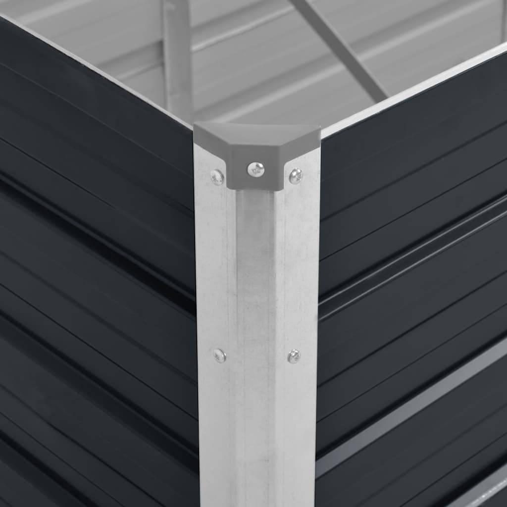 Prolenta Premium - Jardinière acier anthracite 320 x 80 x 77 cm - Prolenta premium p390.1 - Image 7