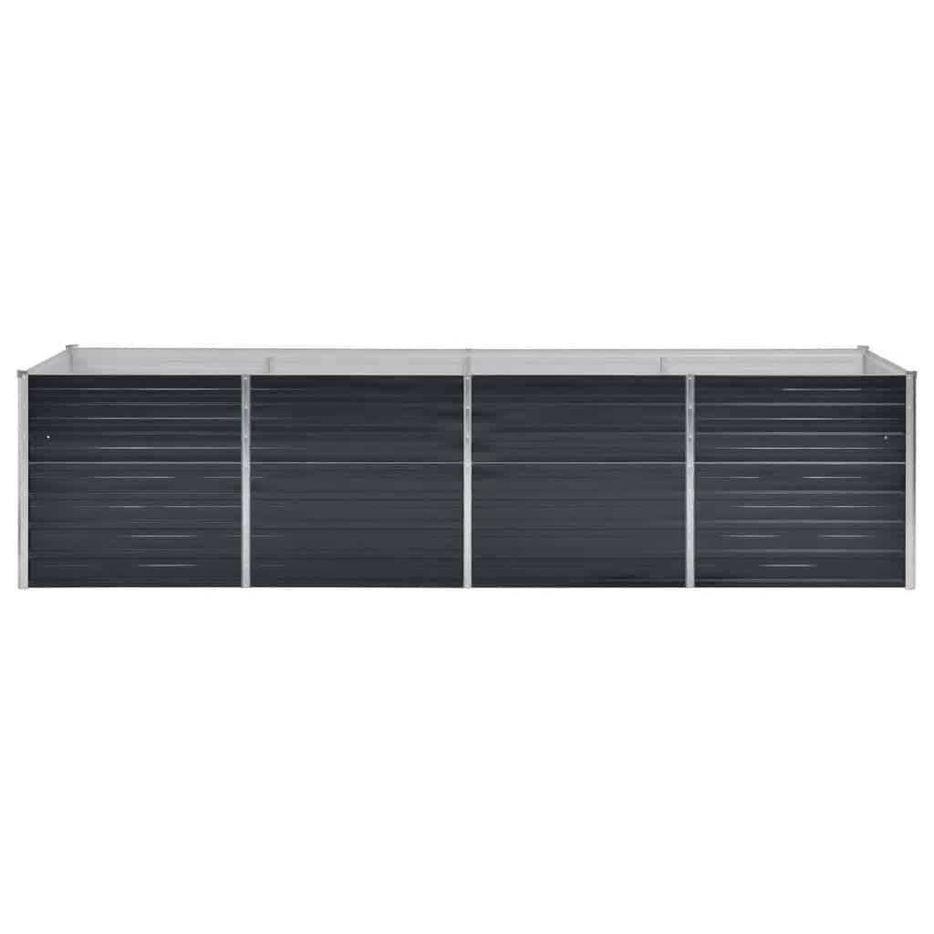 Prolenta Premium - Jardinière acier anthracite 320 x 80 x 77 cm - Prolenta premium p390.1 - Image 4