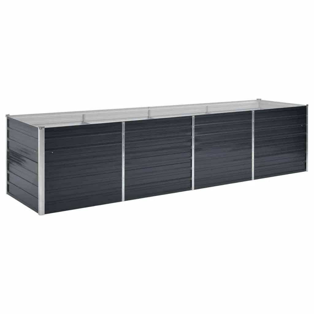 Prolenta Premium - Jardinière acier anthracite  320 x 80 x 77 cm  - Prolenta premium p390.1 - Image 1