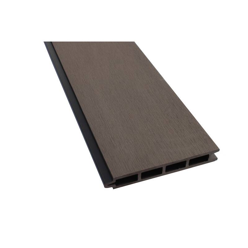 Lame de clôture bois composite Larko L176 cm / l 14.8cm / E 21mm - Coloris - Marron, Epaisseur - 21mm, Largeur - 14,8cm, Longueur - 176cm - Image 1