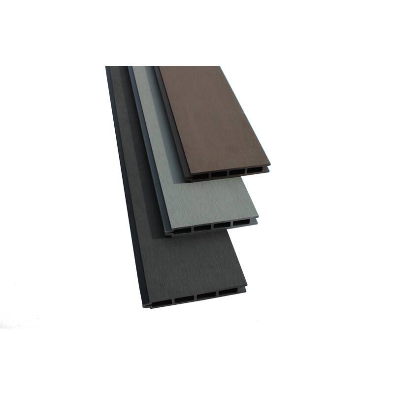 Lame de clôture bois composite Larko L176 cm / l 14.8cm / E 21mm - Coloris - Marron, Epaisseur - 21mm, Largeur - 14,8cm, Longueur - 176cm - Image 2