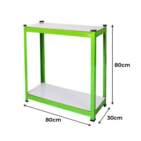 Monstershop - Serre Polytunnel 19mm 2.5m x 2m avec Étagères - Image 4