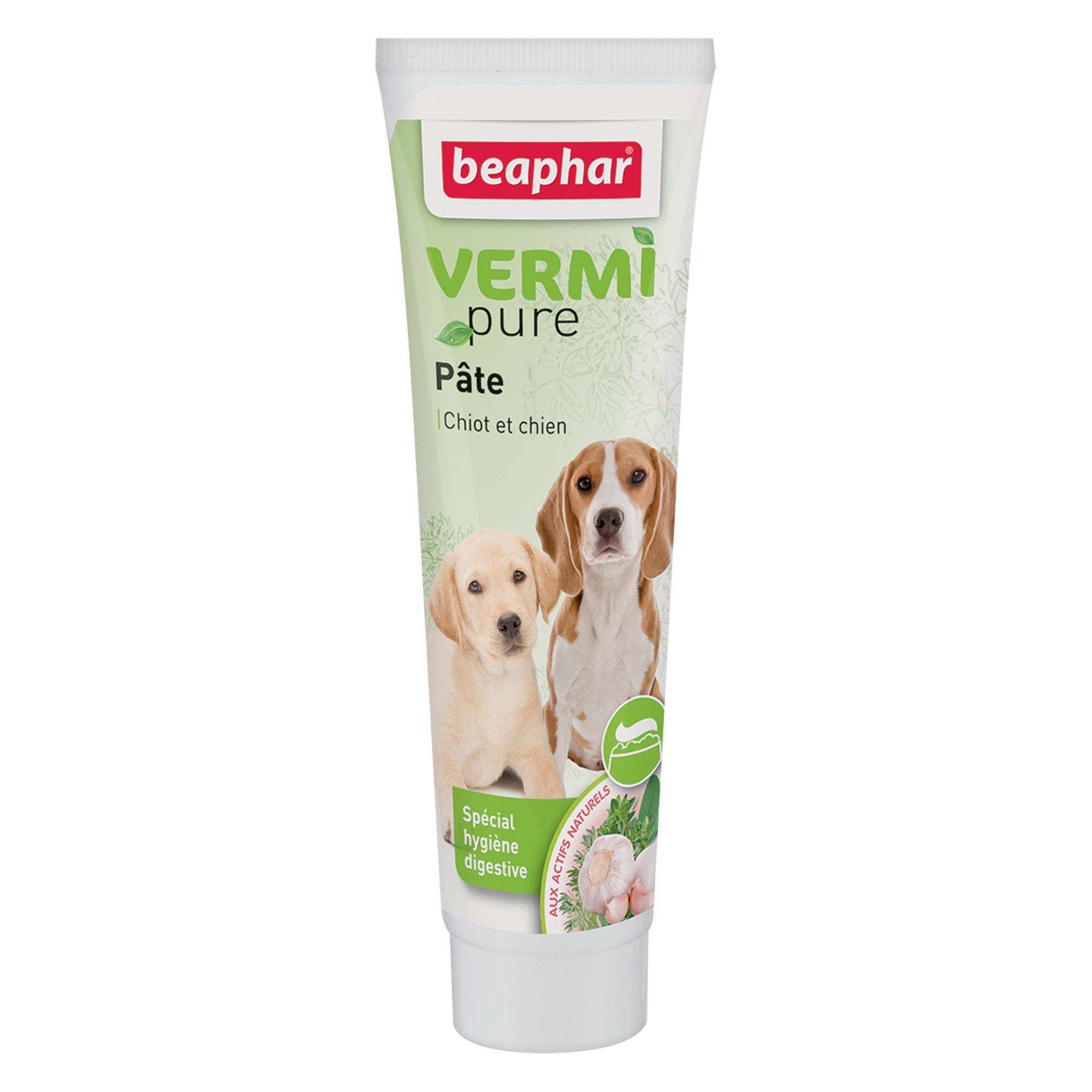 Vermipure pâte Beaphar pour chien ou chiot BEAPHAR