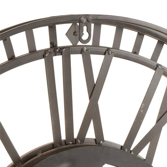 Horloge Murale Design "Chiffres Romains" 60cm Or - Image 3