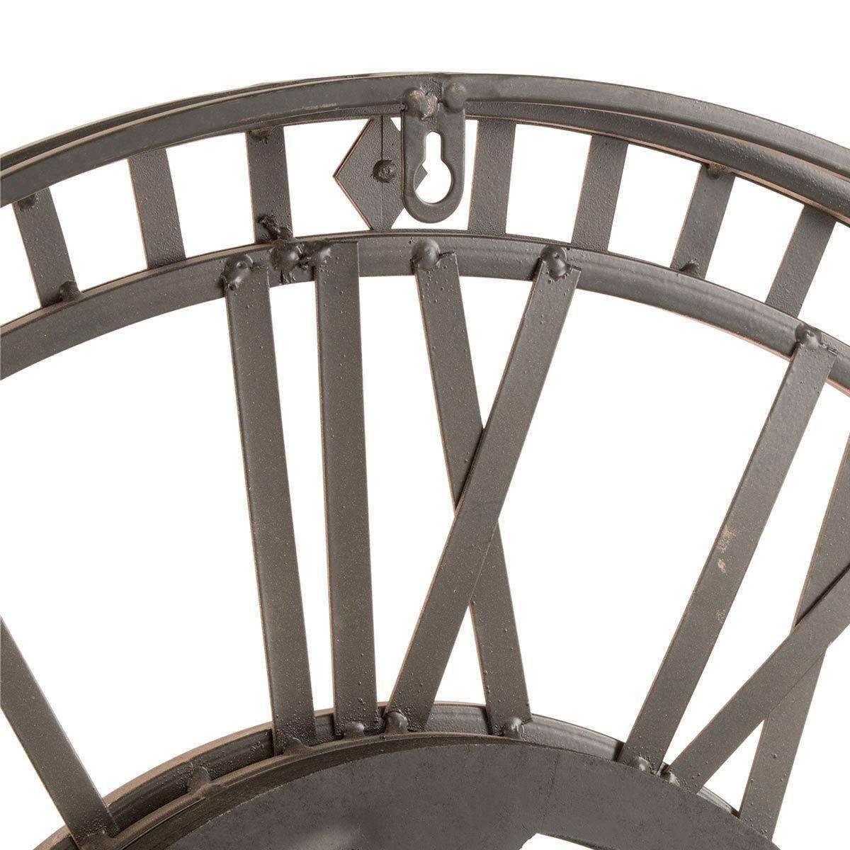 Horloge Murale Design "Chiffres Romains" 60cm Or - Image 3